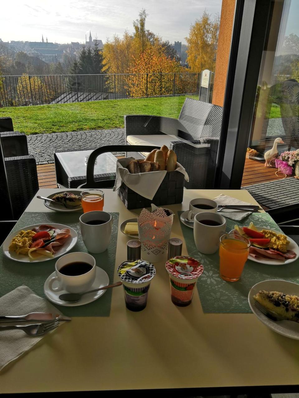 Penzion Cafe Na Svahu 海布 外观 照片